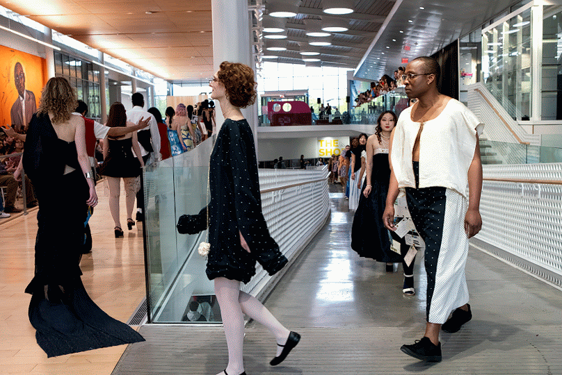 fashion show runway walk